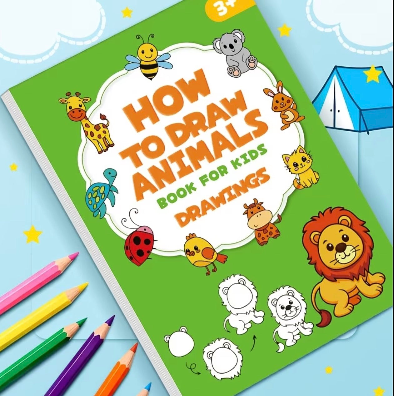 How to Draw Animals Step-by-Step Drawing