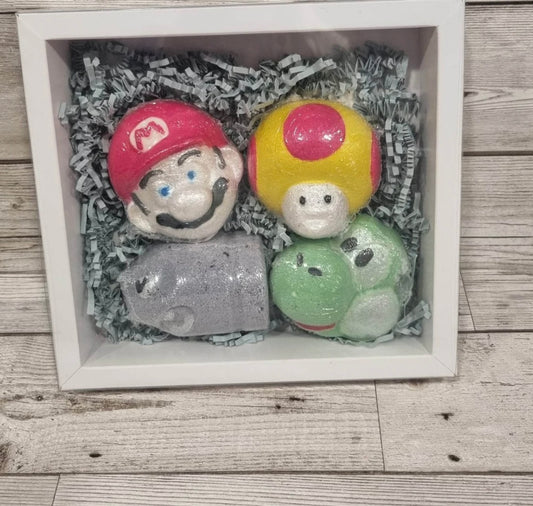Mario Bath Bomb Gift Set