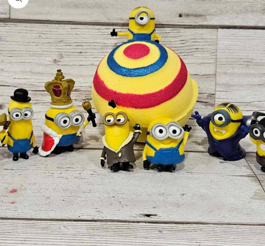 Minion Toy Bath Bomb