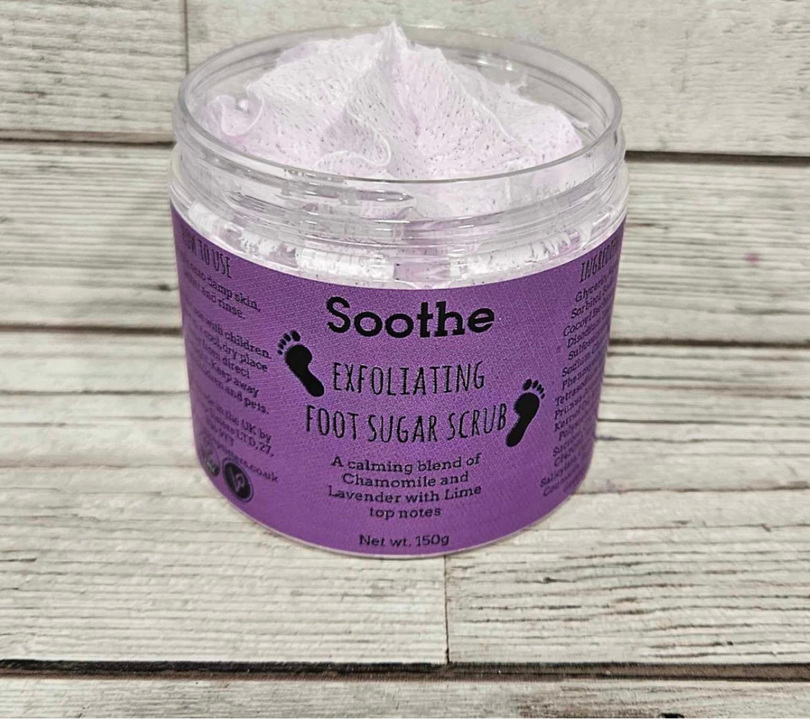 Soothe Exfoliating Foot Sugar Scrub-150g