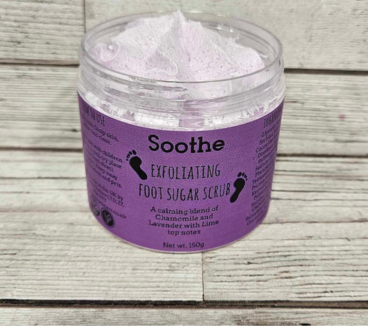 Soothe Exfoliating Foot Sugar Scrub-150g
