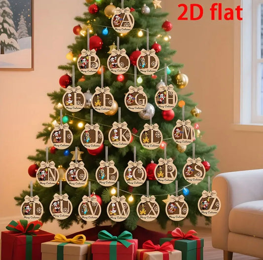 Christmas tree Mickey themed