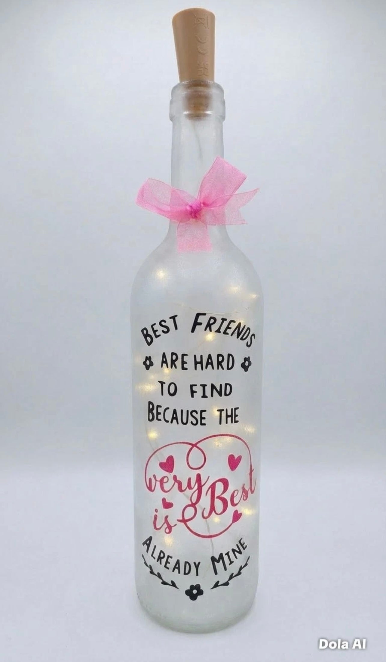 Best Friend Led Light Up Bottle