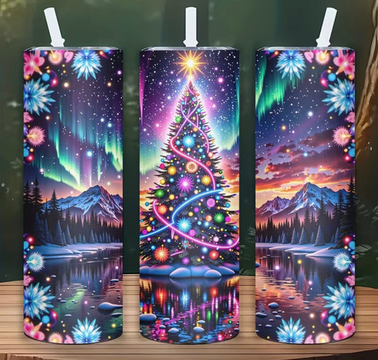 20oz Christmas Tree Tumbler
