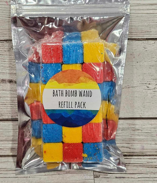 Primary Bath Bomb Wand Refill Pack-160g