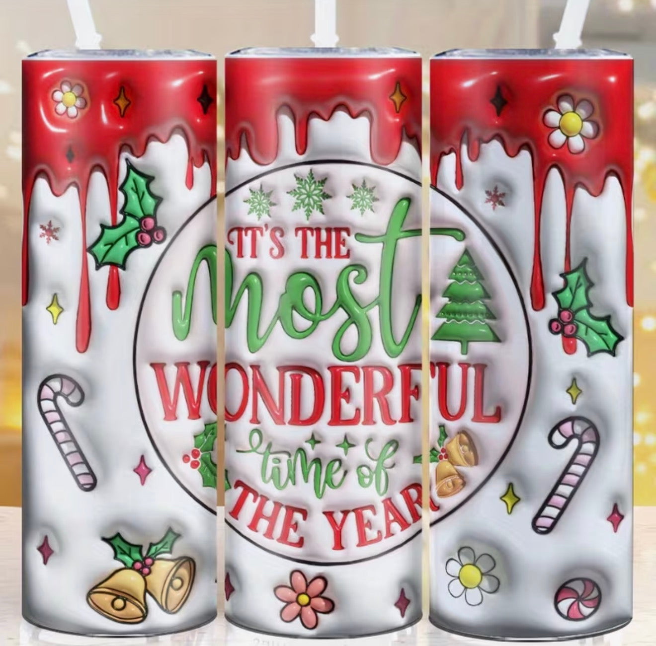 20oz Christmas Tumbler