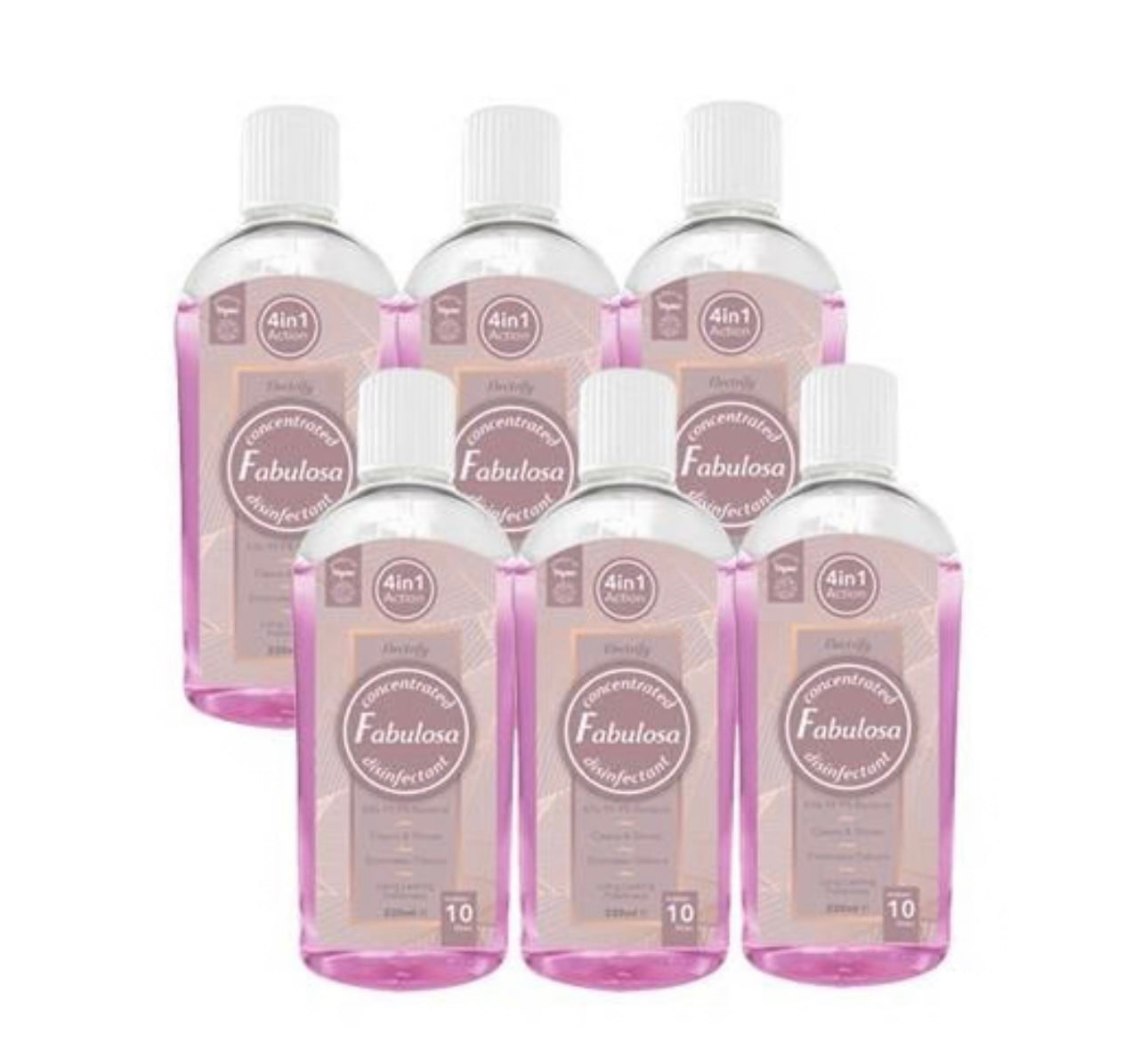 Fabulosa Electrify Concentrated Disinfectant 220ml Case Of 6
