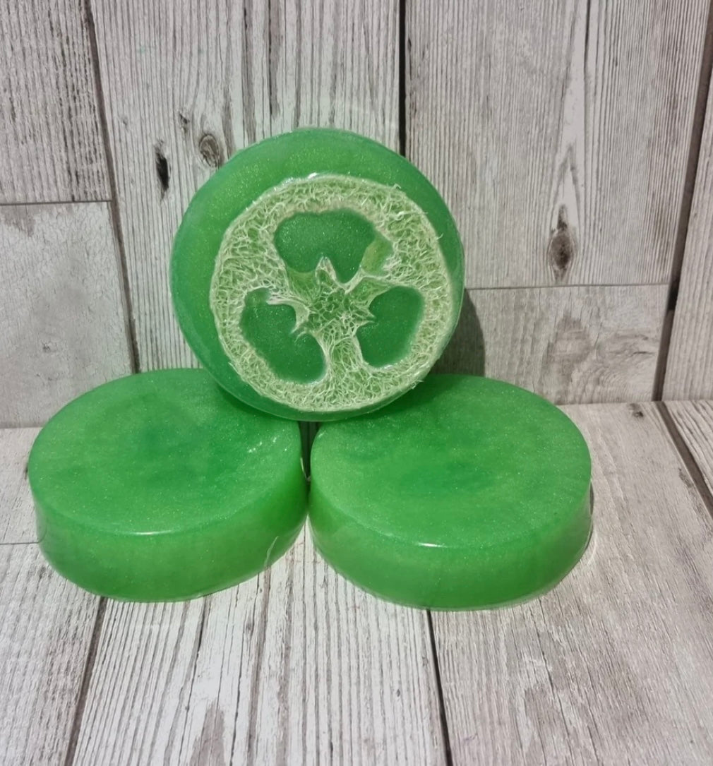 Toffee Apple Loofah Soap Bar