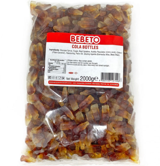 Bebeto Cola Bottles 2Kg