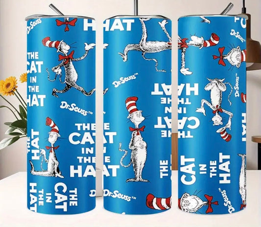 Cat In The Hat Tumbler