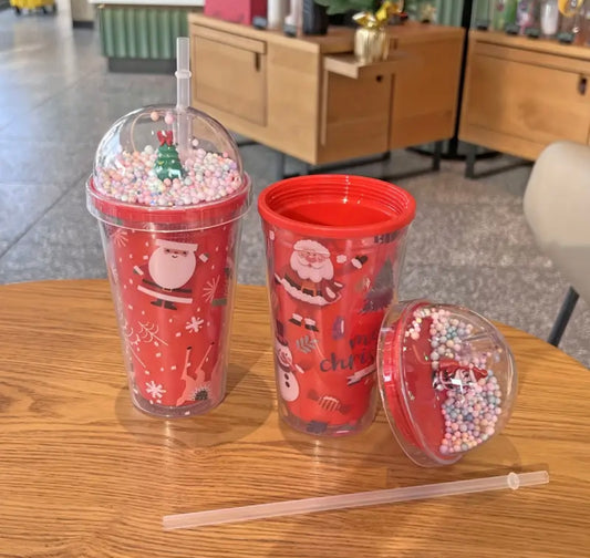 Christmas Themed Double Wall Tumbler