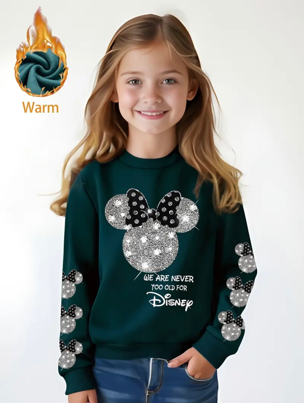 Never to old for Disney jumper