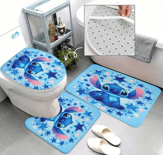Disney Stitch 3Pc BathRoom Set