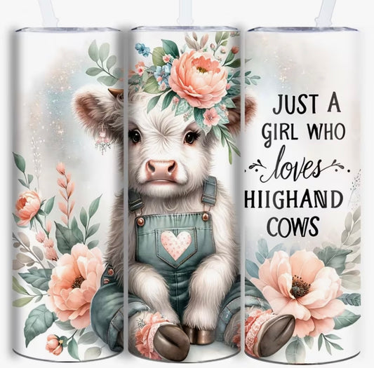 20oz High Land Cow Tumbler