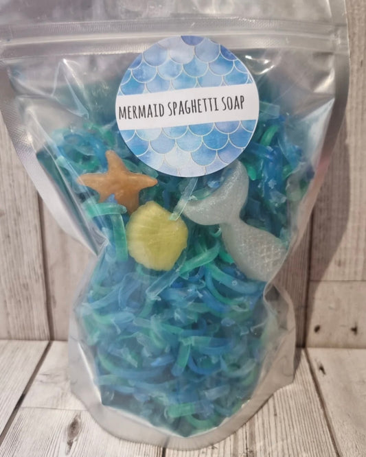 Mermaid Spaghetti Soap