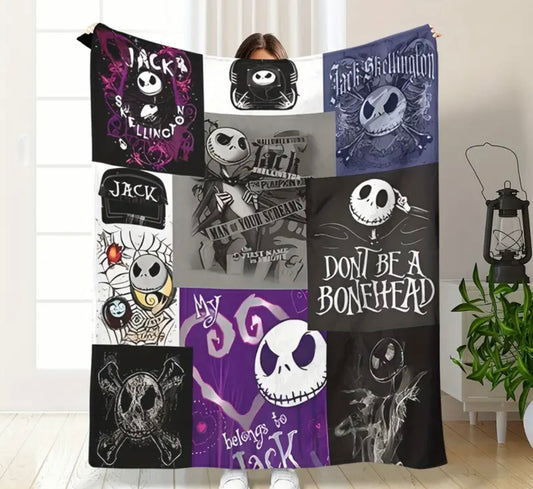 Nightmare Before Christmas Throw Blanket