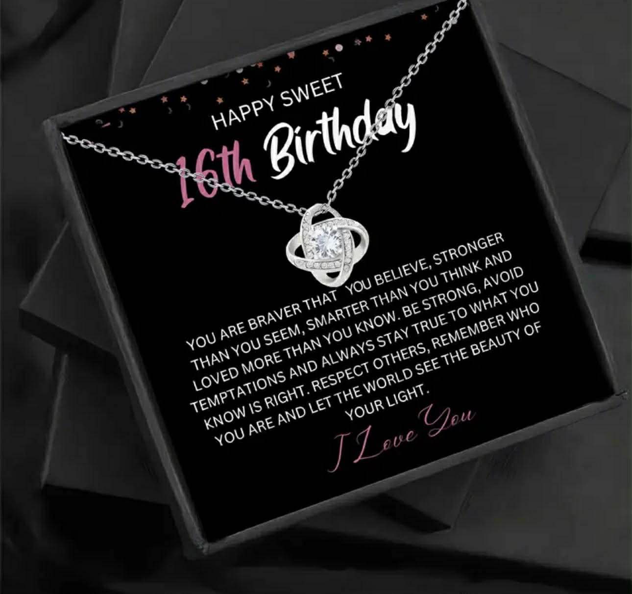 16th Birthday Necklace
