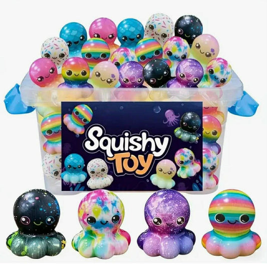 16pcs Octopus Squishy Toy