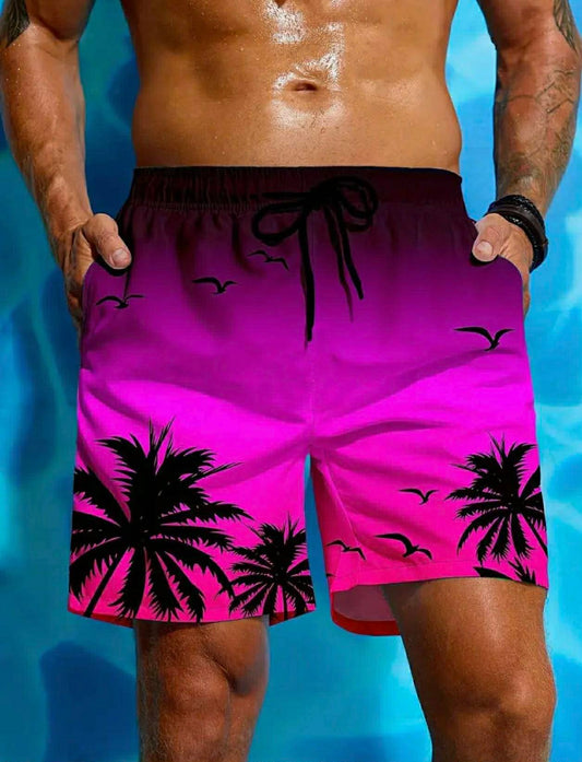 Men’s Palm Tree Swim Shorts
