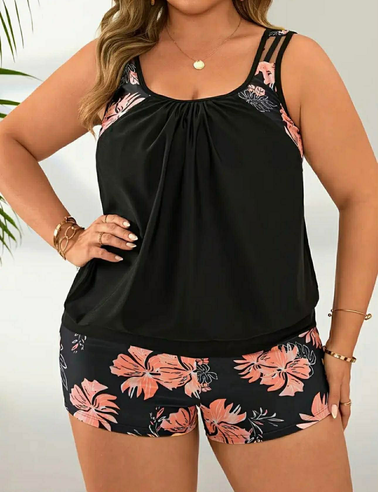 Plus Size Two Piece Swimsuit