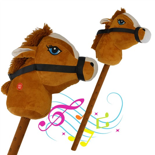 Brown Hobby Horse with sounds