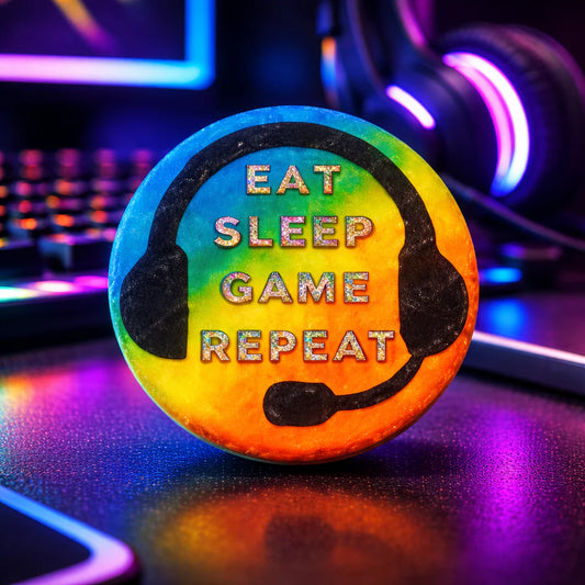 Eat Sleep Game Bath Bomb