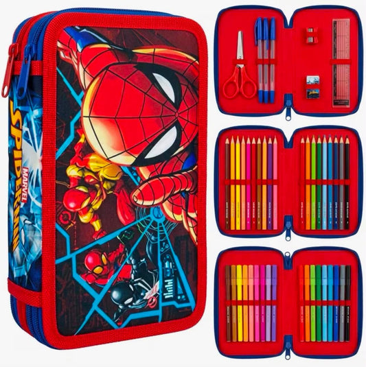 Spider-Man Filled Pencil Case