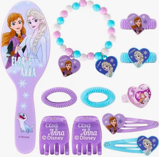 Frozen 11pcs Girls Hair Accessories Beauty Set