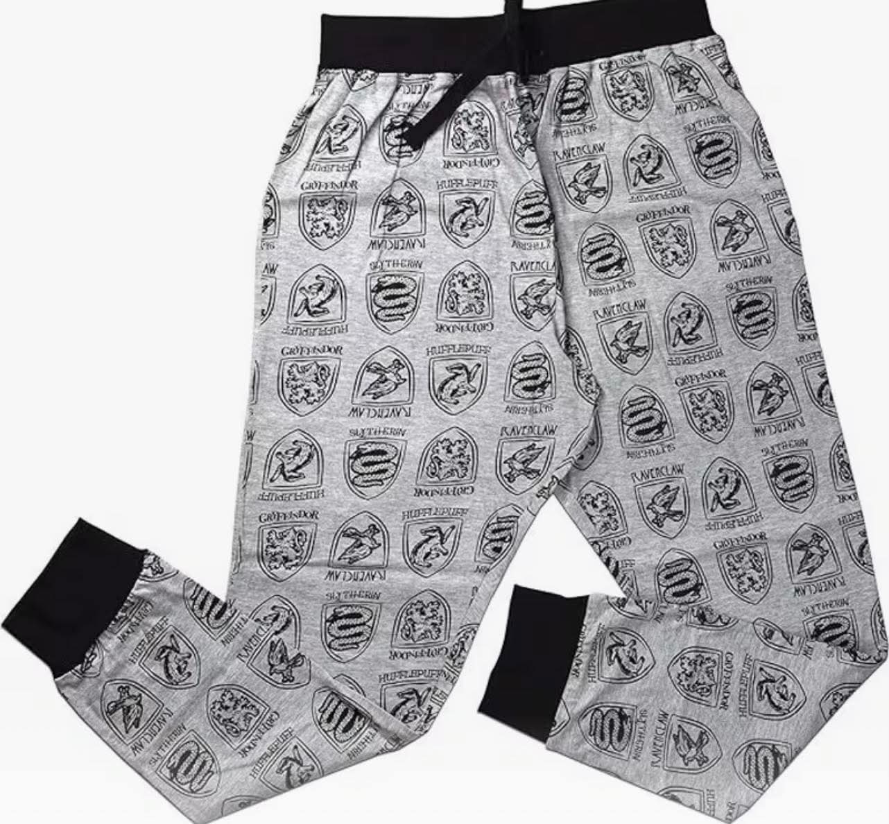 Mens Official Grey Harry Potter Loungepants