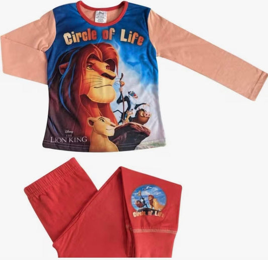 Girls Lion King Pyjamas