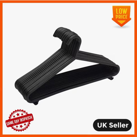 25 Plastic Hangers