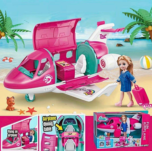 1 Set Fashion Doll Airplane Accessories Dream Vehicle