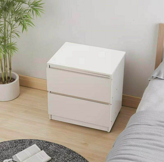 Bedside Table with 2 Drawers