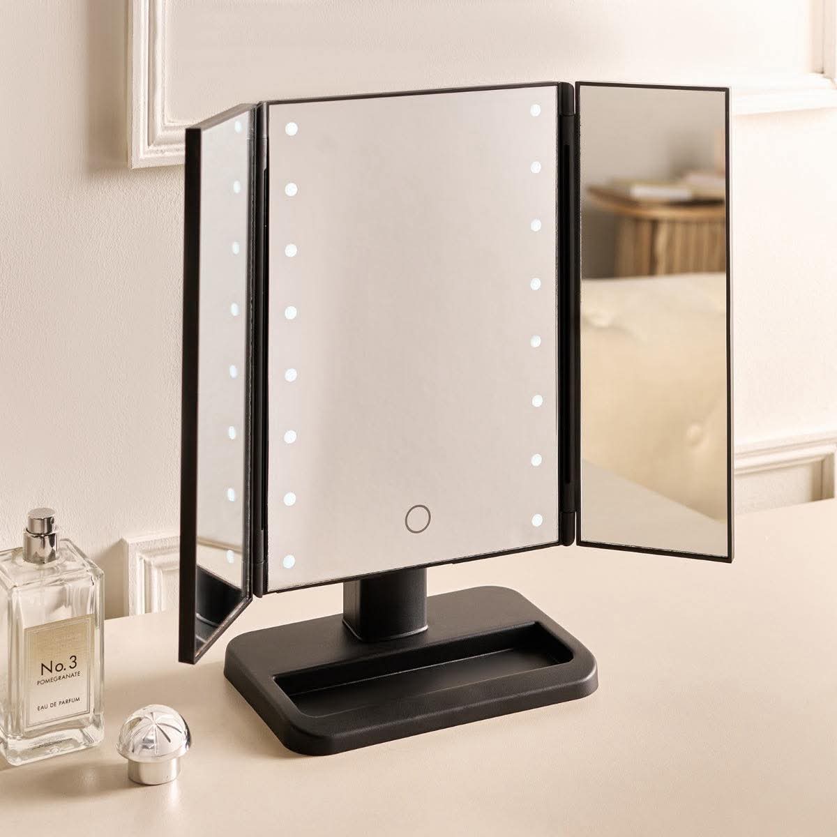 LED 3-Way Vanity Mirror