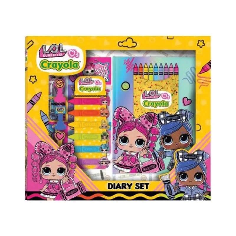 LOL Crayola Diary Set