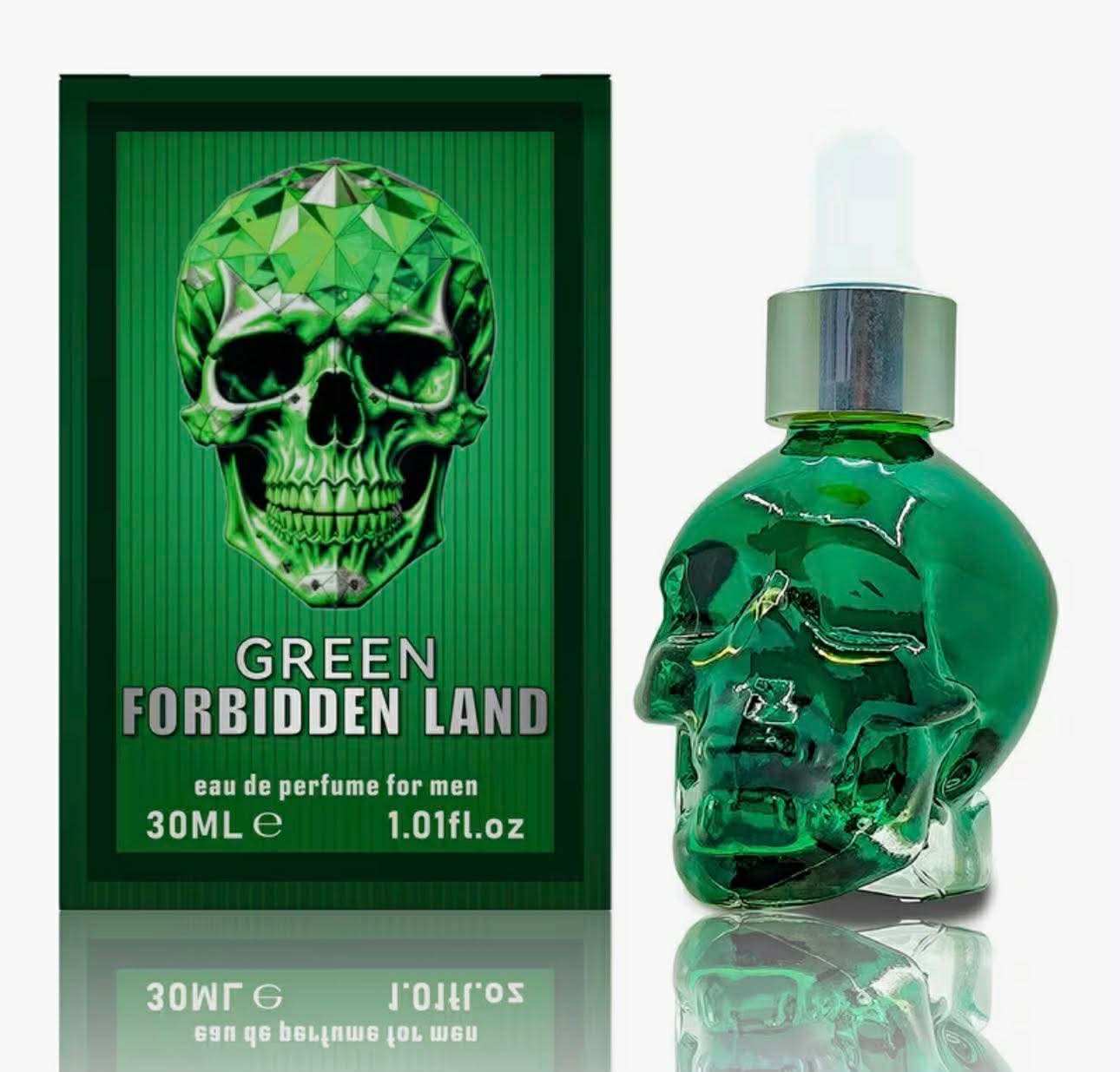Green Cologne for Men, Woody Scent, 30ml - Exude Charm