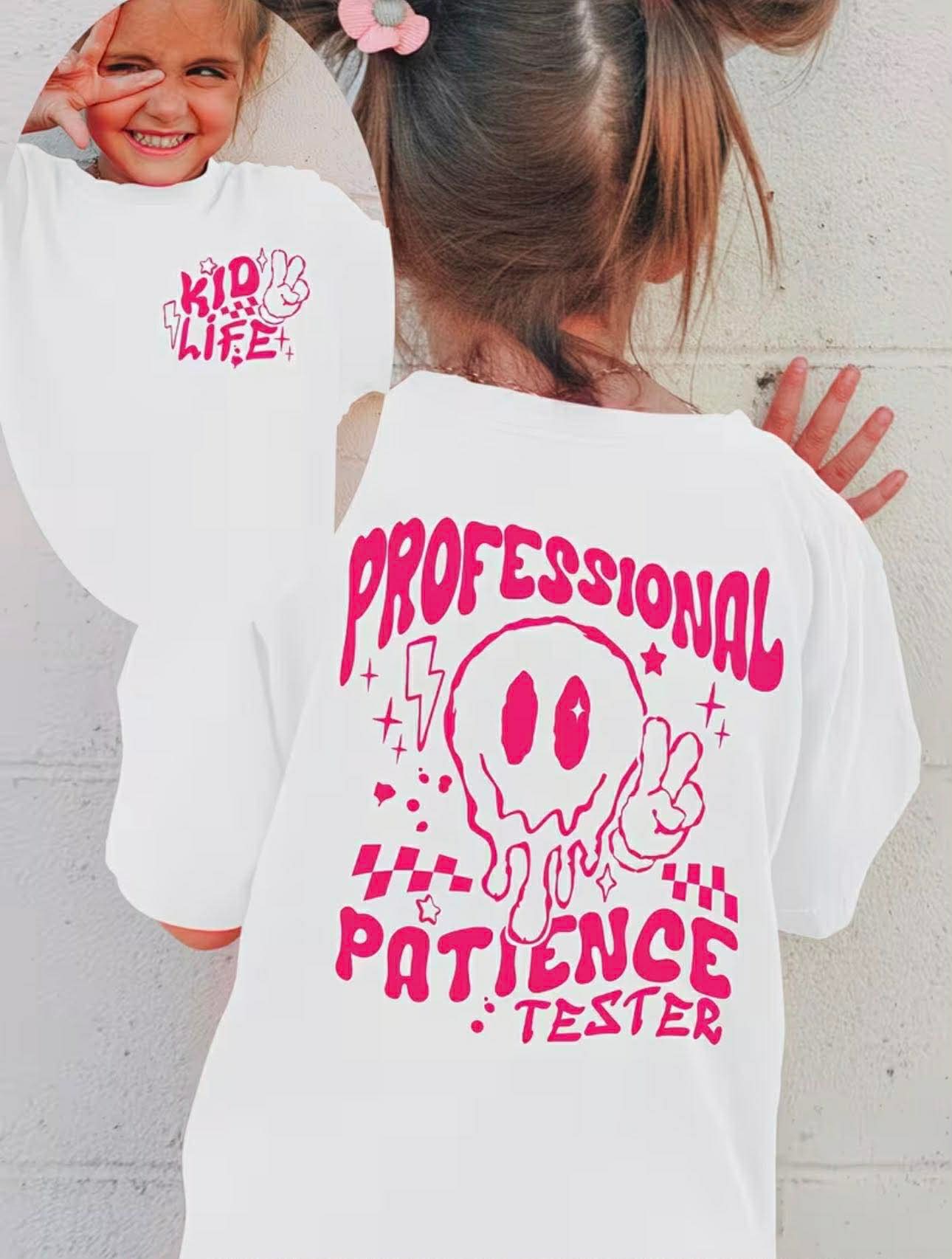 Girls Professional Patience Tester T-Shirt