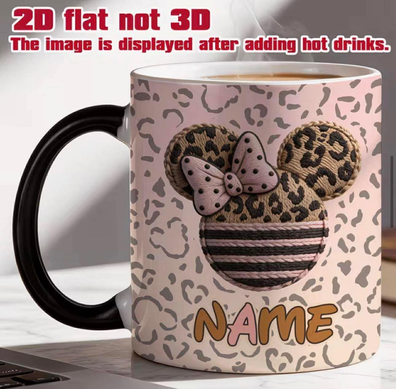 Personalised Minnie Mouse Coffee Mug