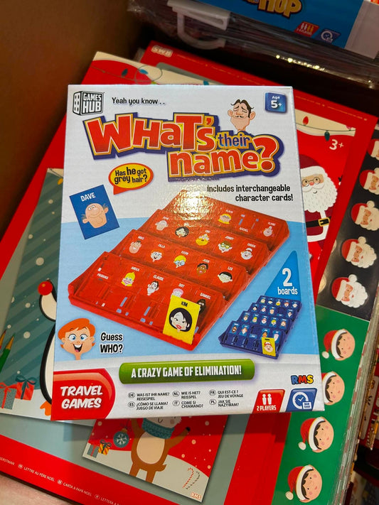 What’s the name travel game