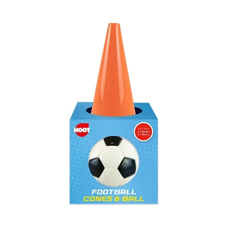 Football Cones & Ball Set