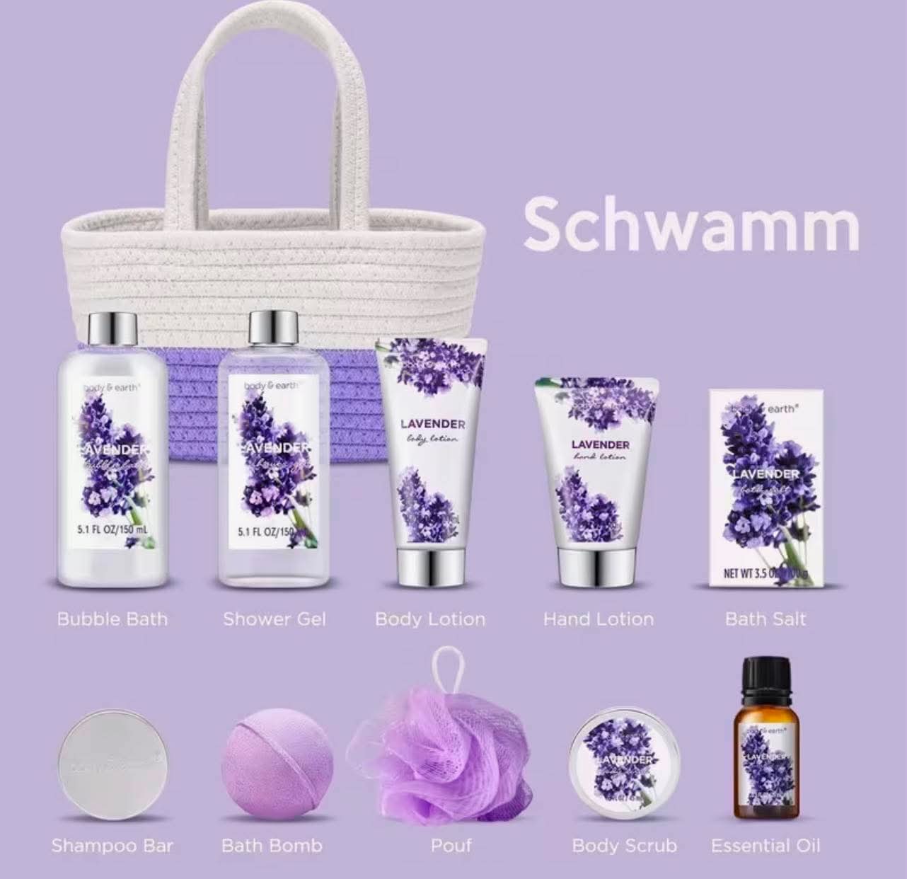 Spa Gift Sets 11 Pcs