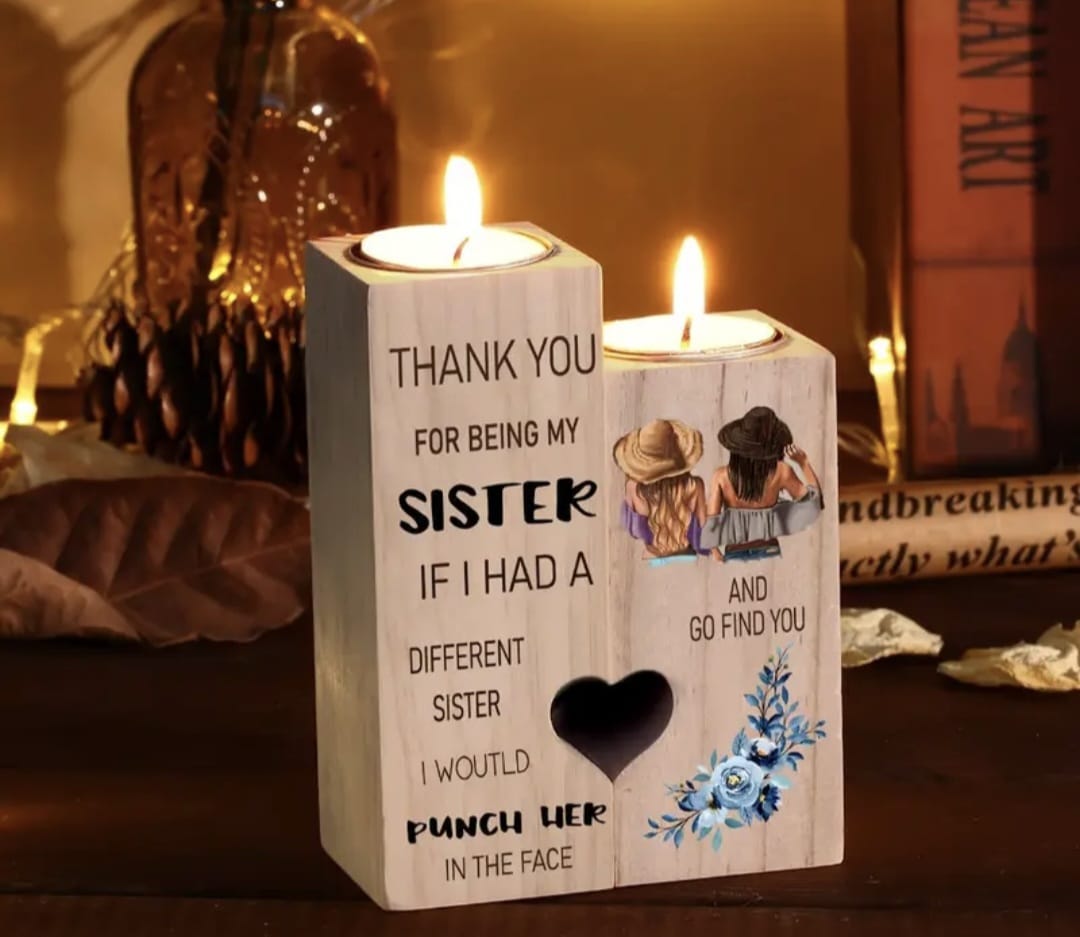Sister Candle Holder