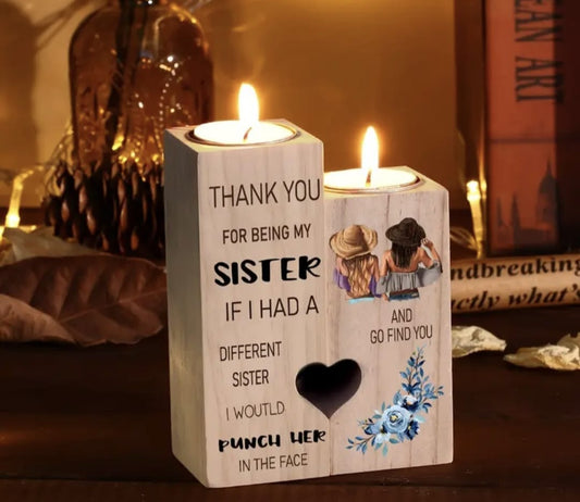 Sister Candle Holder