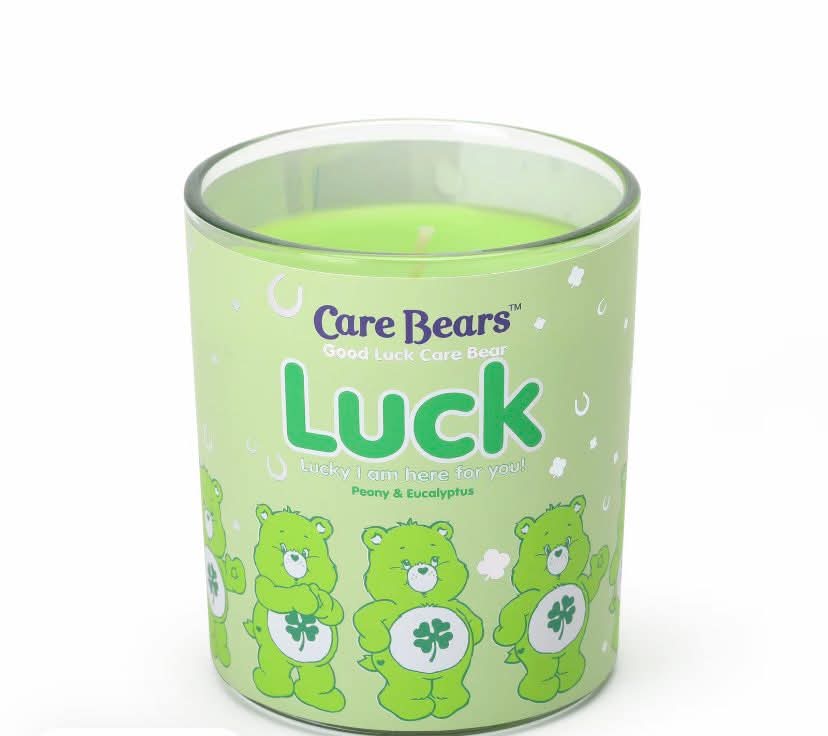 Care bear glass candles