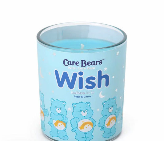 Care bear glass candles