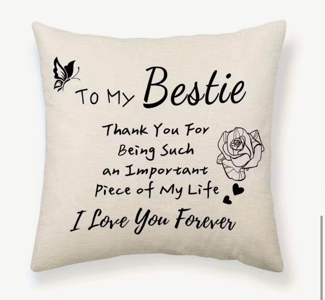Bestie Cushion Cover