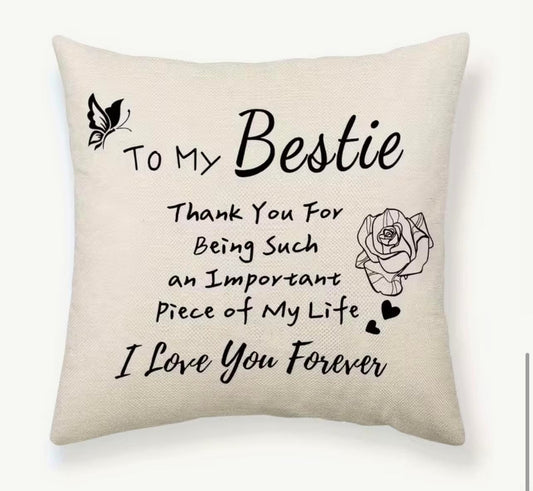 Bestie Cushion Cover
