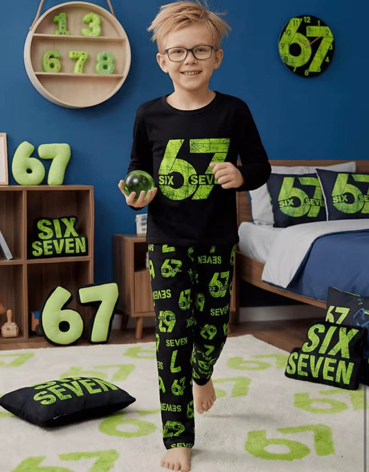 Older Boys 6 7 Pyjamas Set
