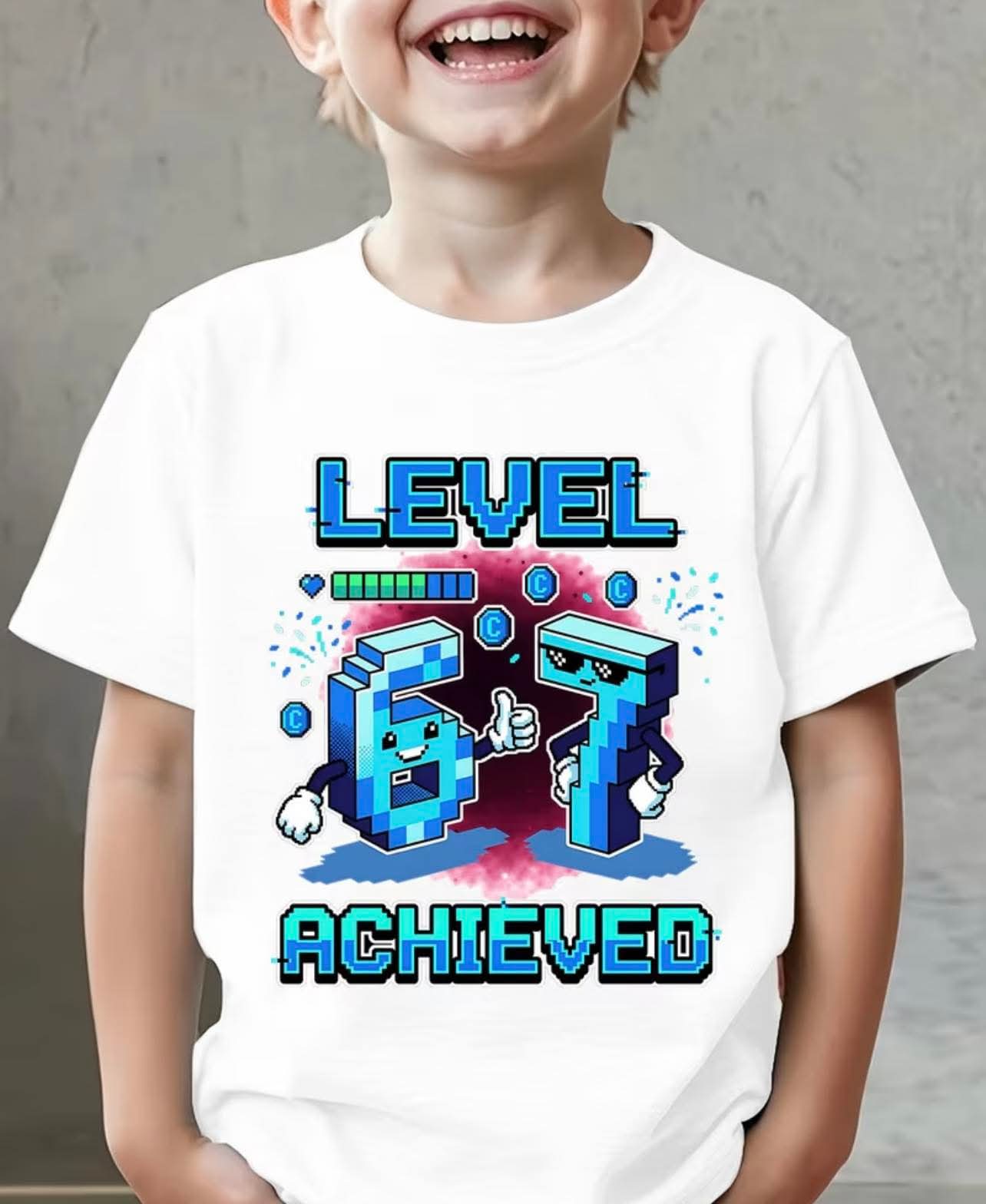 Boys' Retro Gaming T-Shirt