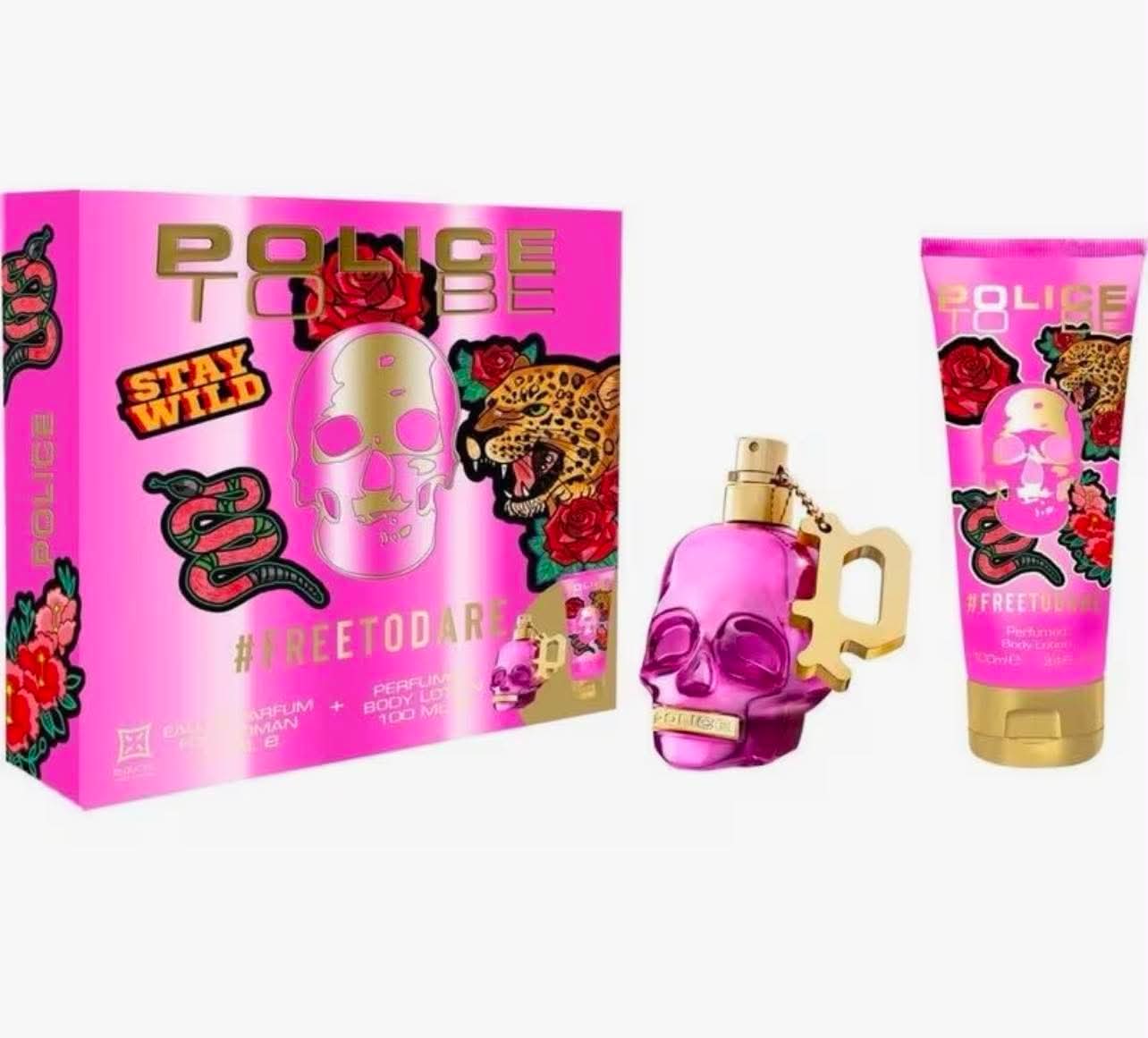 Police To Be Freetodare Gift Set 40ml EDP Spray - Body Lotion 100ml